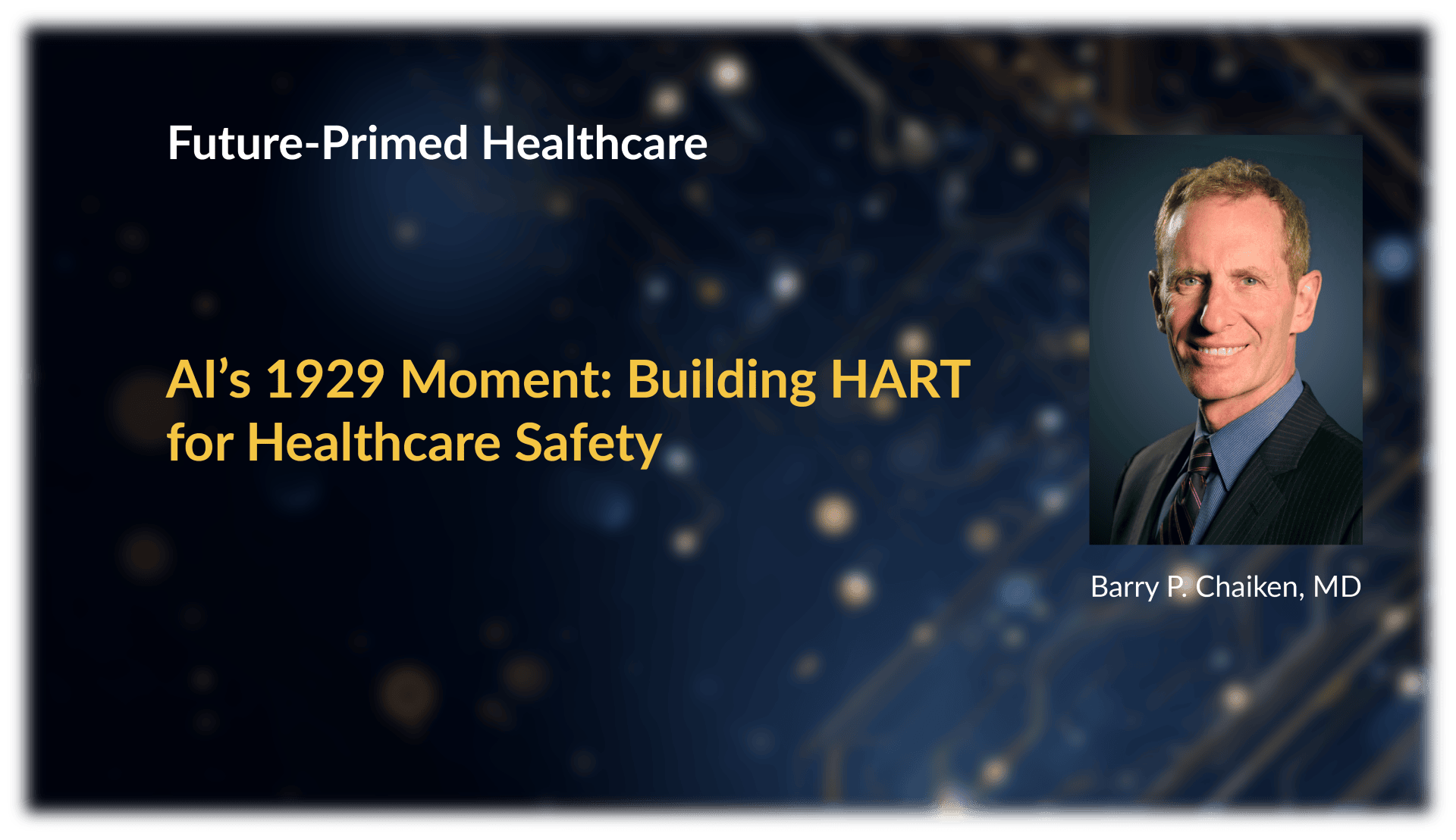 Building HART title slide